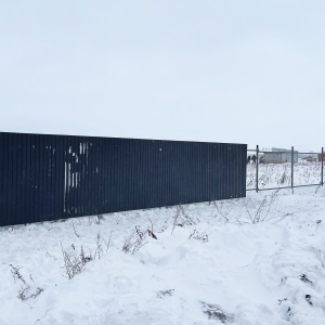 Забор в Ёлках